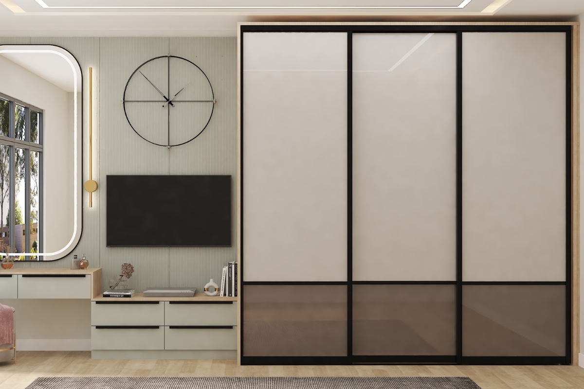 Sliding glass wardrobe in Kukatpally
